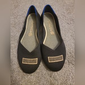 Rothy's Black Flats 10.5